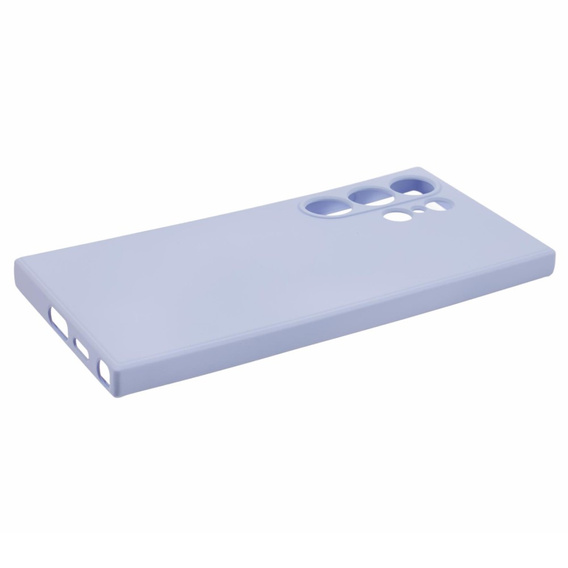 Telefontok a Samsung Galaxy S24 Ultra, Silicone Lite, lila