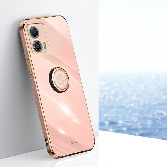 Telefontok a Motorola Moto G53 5G, Electro Ring, rózsaszín rose gold