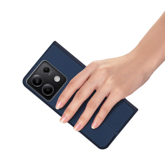 Dux Ducis Telefontok a Xiaomi Redmi Note 13 5G, Skinpro, sötétkék