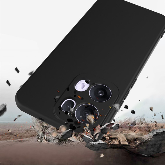 Telefontok a Oppo Reno13 Pro 5G, Silicone MagSafe, fekete