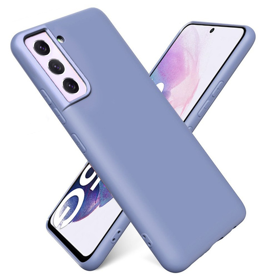 Telefontok a Samsung Galaxy S21, Silicone Lite, levendula