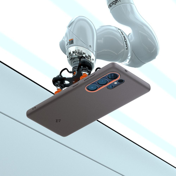 Spigen tok Samsung Galaxy S25 Ultra készülékhez, Nano Pop MagSafe, szürke + 9H edzett üveg