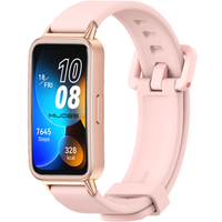 Silikonowy Gumowy Pasek do Huawei Band 8, czarny