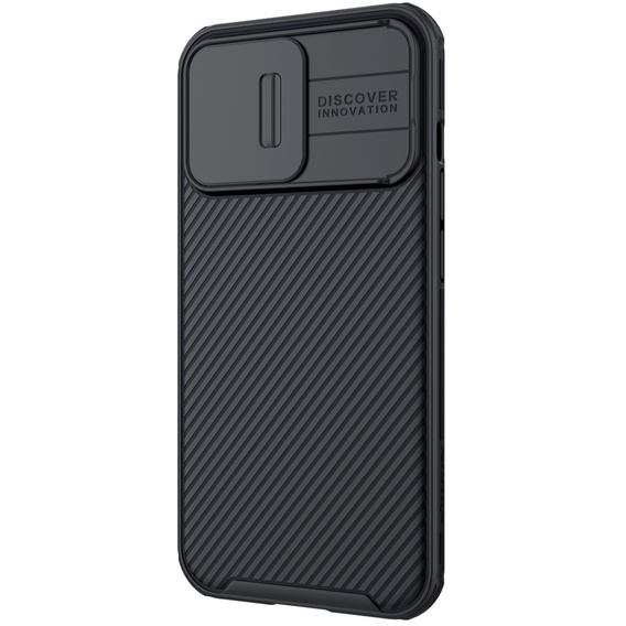 Tok iPhone 13 Pro, páncélozott Nillkin, CamShield Pro, kék