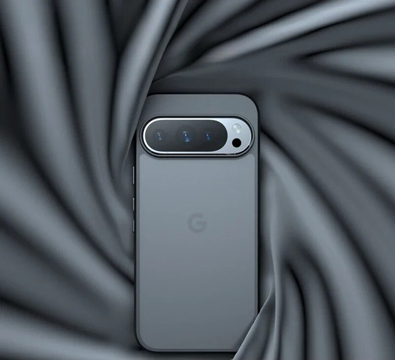 Telefontok a Google Pixel 9 / Google Pixel 9 Pro, Fusion Hybrid, átlátszó / fekete