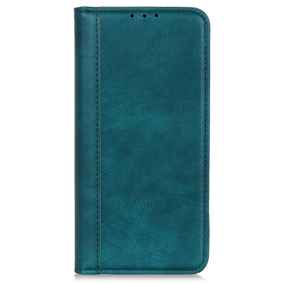 Telefontok a Samsung Galaxy S24 Ultra, Wallet Litchi Leather, zöld