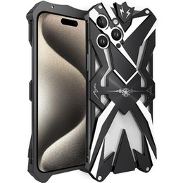 Páncélozott tok iPhone 15 Pro Max, Aluminum Alloy, fekete