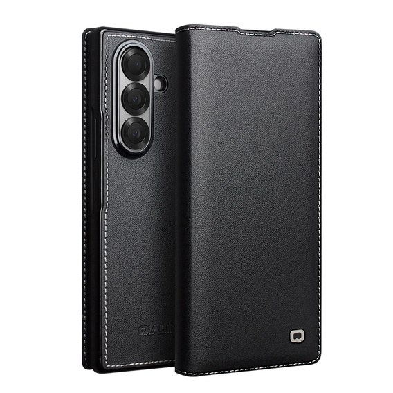 Bőr pénztárca tok állvány funkcióval Samsung Galaxy Z Fold7 készülékhez