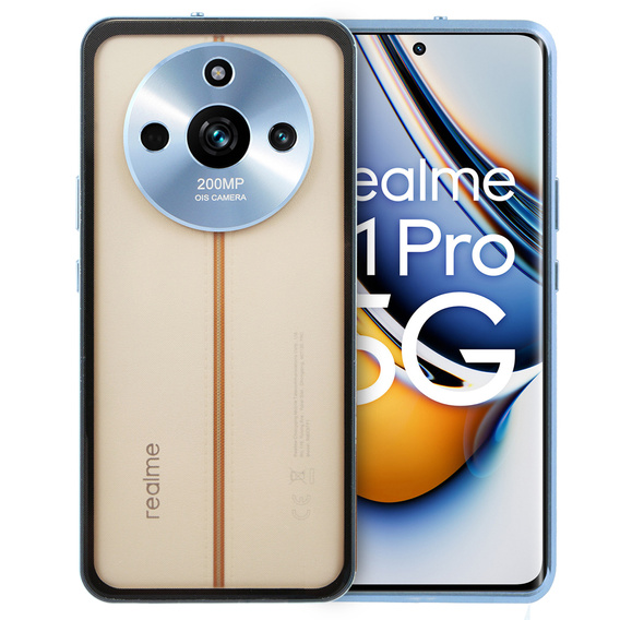 Tok az Realme 11 Pro 5G / Pro+ 5G, Frame Case, kék