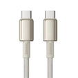 Baseus Tungsten Gold USB-C-USB-C kábel 100 W, 1 m – Titanium Galaxy, arany