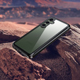Tok Samsung Galaxy S23 FE készülékhez, Shockproof, fóliával, fekete