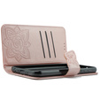 Pattintható tok a Samsung Galaxy M34 5G, Butterfly, rózsaszín rose gold