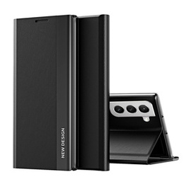 Pattintható tok a Samsung Galaxy S22+ Plus 5G, Side Magnetic, fekete