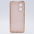 Tojás Oppo A58 4G, Glamour CamShield, rózsaszín rose gold