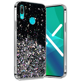 Telefontok a Huawei Y6 2019 / Honor 8A, Glittery, fekete