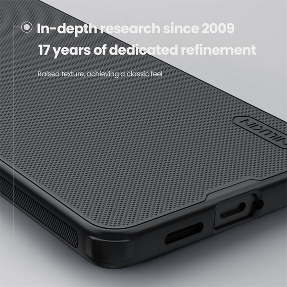 NILLKIN Frosted Shield Pro MagSafe tok Samsung Galaxy S26 Plus készülékhez, fekete