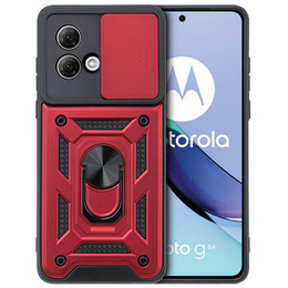 Telefontok a Motorola Moto G84 5G, CamShield Slide, piros