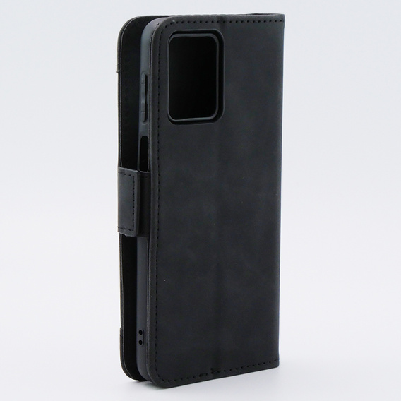 Pattintható tok a Motorola Moto G54 5G, Card Slot, fekete