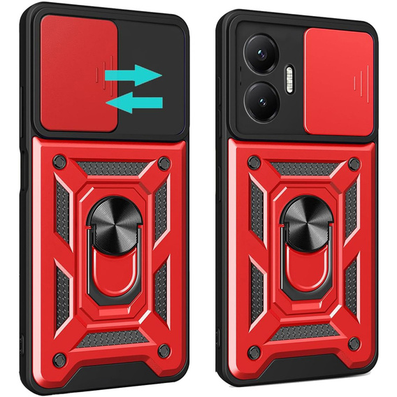 Telefontok a Xiaomi Poco F7, CamShield Slide, piros