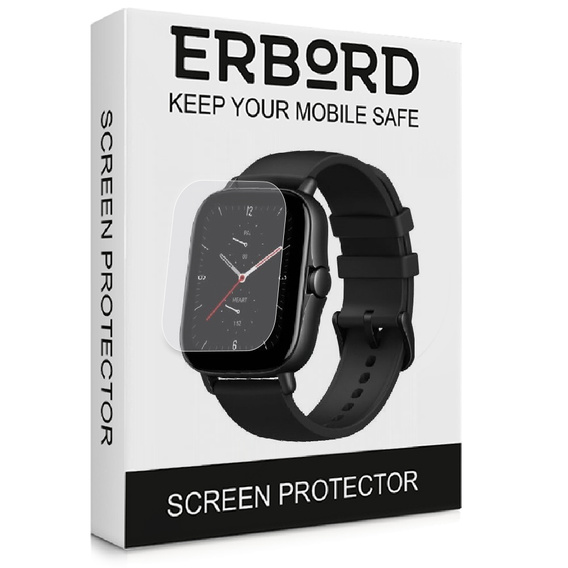 3x ERBORD hidrogél fólia Amazfit GTS 2