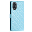 Pattintható tok a Oppo A38 4G / Oppo A18 4G, Wallet, BINFEN COLOR, kék