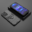 Telefontok a Xiaomi Redmi Note 12 4G, Kickstand Ring, fekete