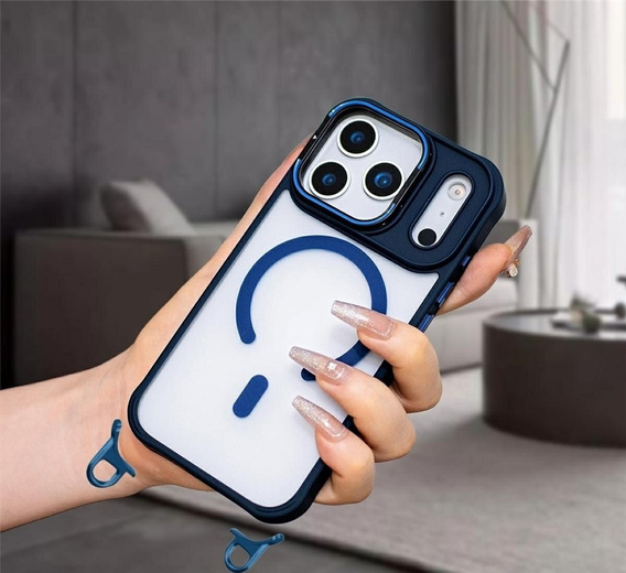 Tartóval és levehető nyakpánttal ellátott tok, MagSafe-hez, iPhone 17 Pro Max-hoz