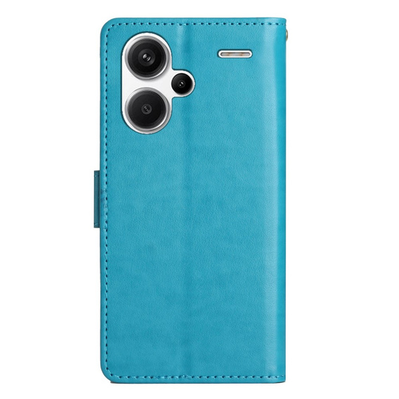 Pattintható tok a Xiaomi Redmi Note 13 Pro+, Butterfly, kék