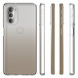 Vékony tok a Motorola Moto G51 5G, Slim, átlátszó