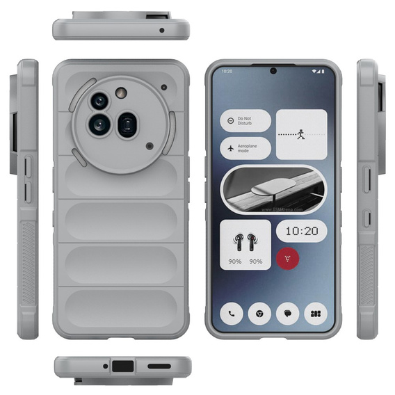 Telefontok a Nothing Phone 3A Pro, Gaming Shockproof, szürke