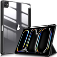 Tok Apple iPad Pro 13" 7 gen. 2024 (A2925, Smartcase Hybrid, tolltartó résszel, fekete
