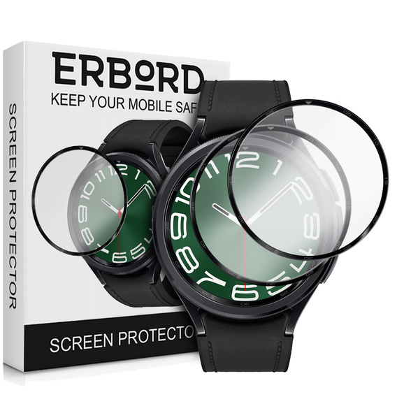 2x ERBORD hibrid üveg a Samsung Galaxy Watch 6 47mm Classic