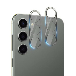 2x ERBORD edzett üveg a kamera számára, hogy Samsung Galaxy S24+ Plus, átlátszó