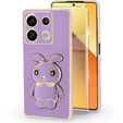 Tok Xiaomi Redmi Note 13 5G, Rabbit, lila + Edzett üveg 9H