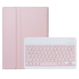 Tok + billentyűzet Xiaomi Pad 6/6 Pro, rózsaszín rose gold