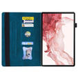 Tok Samsung Galaxy Tab S10 FE+ Plus, Classic, tolltartóval, kék