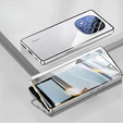 Tok Xiaomi Redmi Note 14 Pro+, Magnetic Dual Glass, ezüst