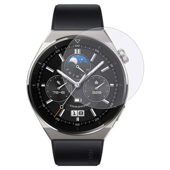 3x ERBORD hidrogél fólia Huawei Watch GT 3 Pro 46mm