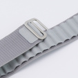 Nylon szíj Apple Watch 1/2/3/4/4/5/6/7/8/SE/ULTRA 42/44/45/45/49mm, szürke