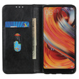 Telefontok a Samsung Galaxy A56, Wallet Litchi Leather, fekete