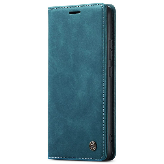 CASEME tok Xiaomi 12T / 12T Pro, Leather Wallet Case, türkiz