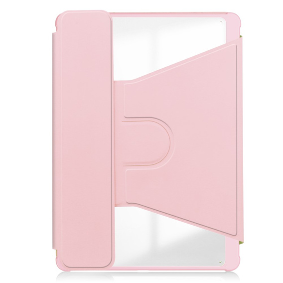 Billentyűzet tok Samsung Galaxy Tab S10 Lite / S10 FE / S9 FE, Rotary 360° Leather, rózsaszín