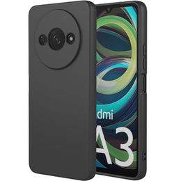 Telefontok a Xiaomi Redmi A3, Silicone Lite, fekete