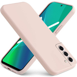 Telefontok a Samsung Galaxy S22 5G, Silicone Lite, rózsaszín