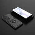 Telefontok a Huawei P50 Pro, Kickstand Ring, fekete