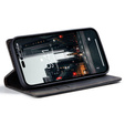 CASEME tok iPhone 14, Leather Wallet Case, fekete