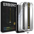 2x edzett üveg iPhone 11 Pro Max / XS Max, ERBORD Easy App Full Screen Protector