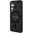 Guess 4G Ring Classic Logo tok Samsung Galaxy S24-hez, fekete