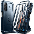 Páncélozott tok a Samsung Galaxy A25 5G, Dexnor Full Body (Two Frames), sötétkék