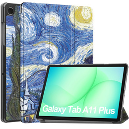 Smartcase nyomtatott mintával Samsung Galaxy Tab A11+/A9+ készülékekhez